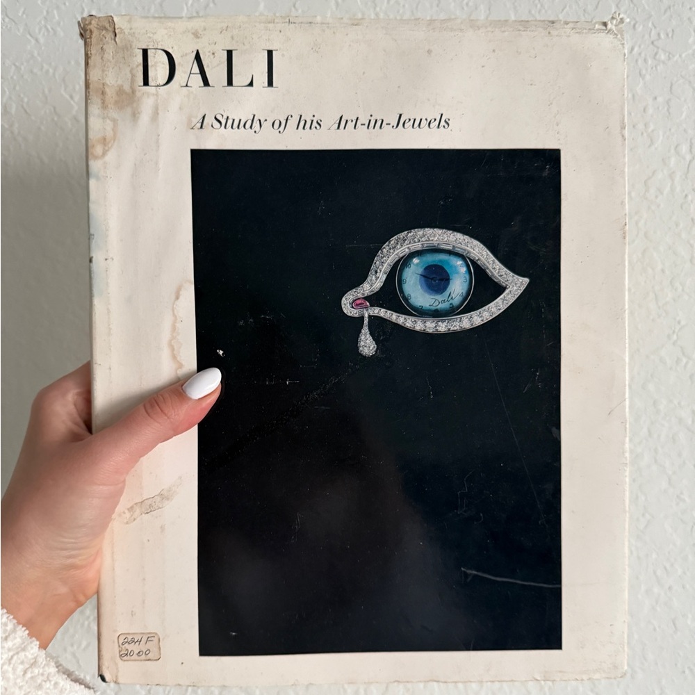 Dali: A Study of his Art-in-Jewels + Brochure. HB/Slipcase 1970 Exc.